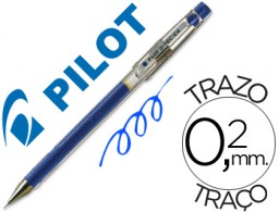 Bolígrafo Pilot punta aguja G-TEC-C4 tinta gel azul